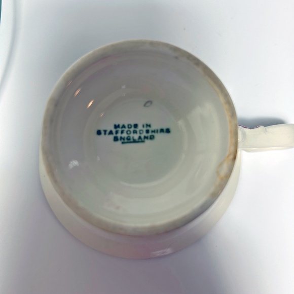 RARE Vintage 1950's winking teacups, set of 5, Sterling Pottery England - Picture 9 of 12